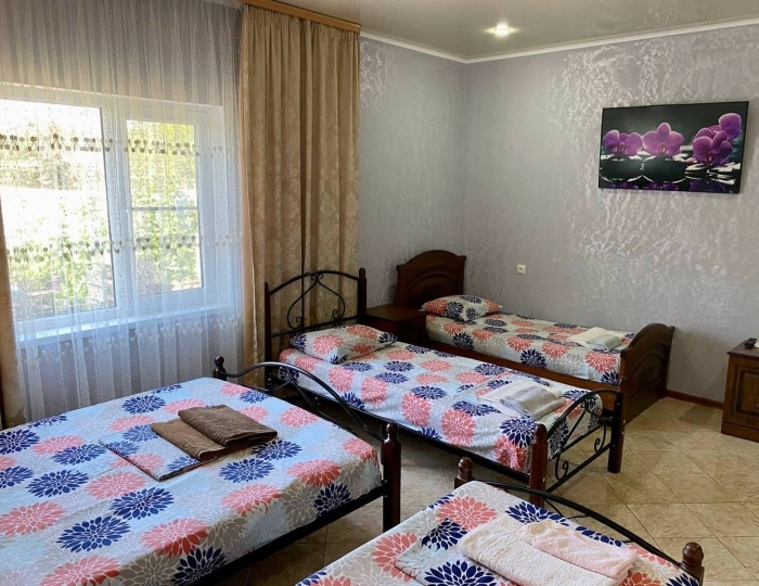 4-местный номер стандарт - Отель «Розовый Фламинго» Гячрыпш